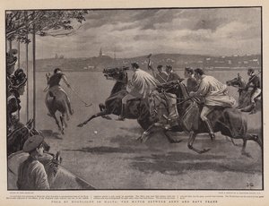 Polo by Moonlight Maltalla, armeijan ja laivaston joukkueiden välinen ottelu